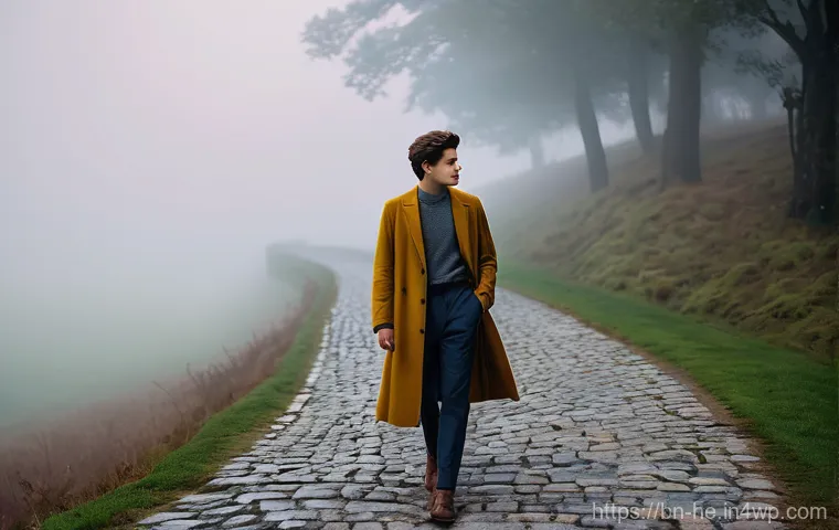 불확실성 수용 사고법의 모범 사례 - **Embracing the Uncharted Path:**
"A young adult, approximately 20-25 years old, of ambiguous ge...
