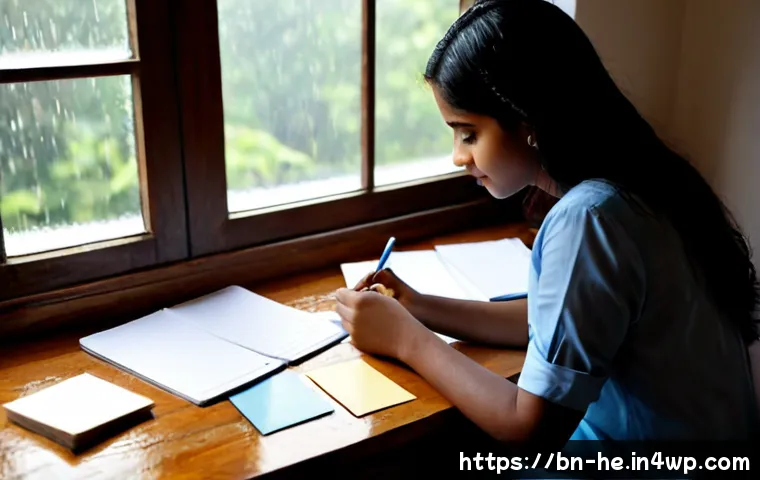 불확실성 수용 사고법과 창의력 향상 - Photorealistic Bengali creative professional seated at a sunlit wooden desk by a large window during...